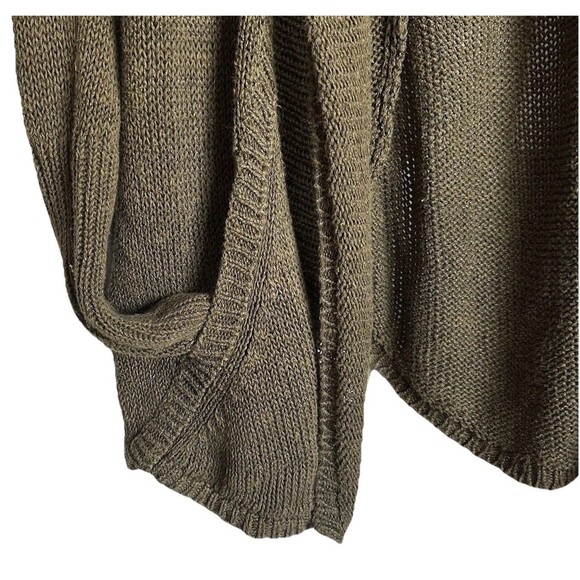 Anthropologie Scalloped Hem Open Front Cardigan Sz S Fairy Whimsygoth Boho - Picture 4 of 15